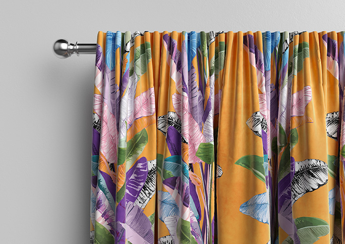 Palm Springs, Orange - Made To Measure Curtains - Image 10